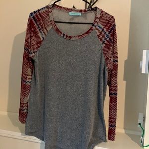 Chris & Carol plaid shirt